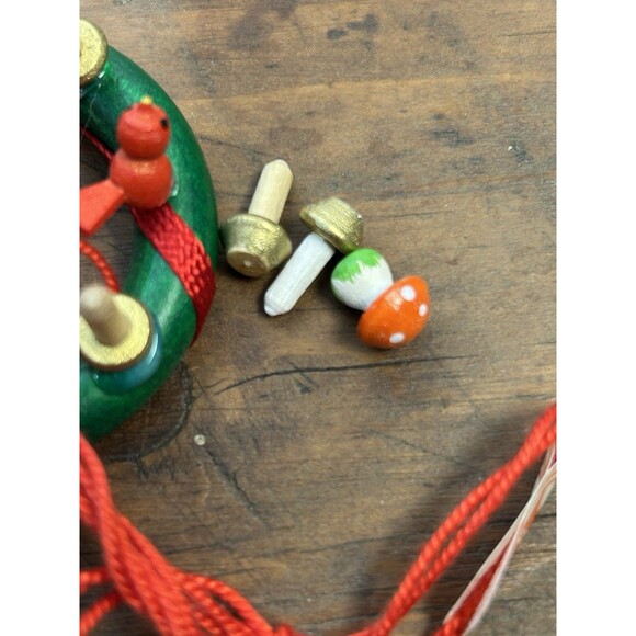 Vintage Kathe Wohlfahrt & Ulbricht Christmas Ornaments Germany Lot Of 6 READ - Picture 12 of 15